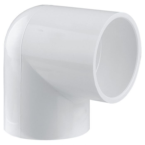 Codo PVC liso 1/2 x 90 SCH-40 